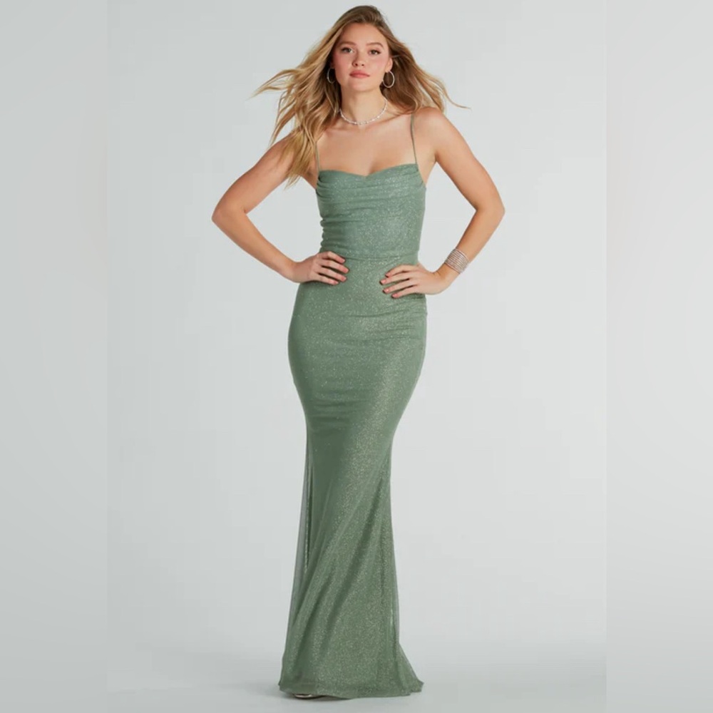 Addison Glitter Mesh Formal Dress | 2 for $50